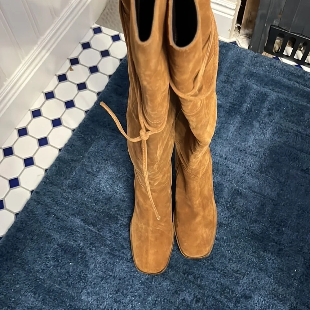 New Free People Echo Platform Over-The-Knee Boots size 8
